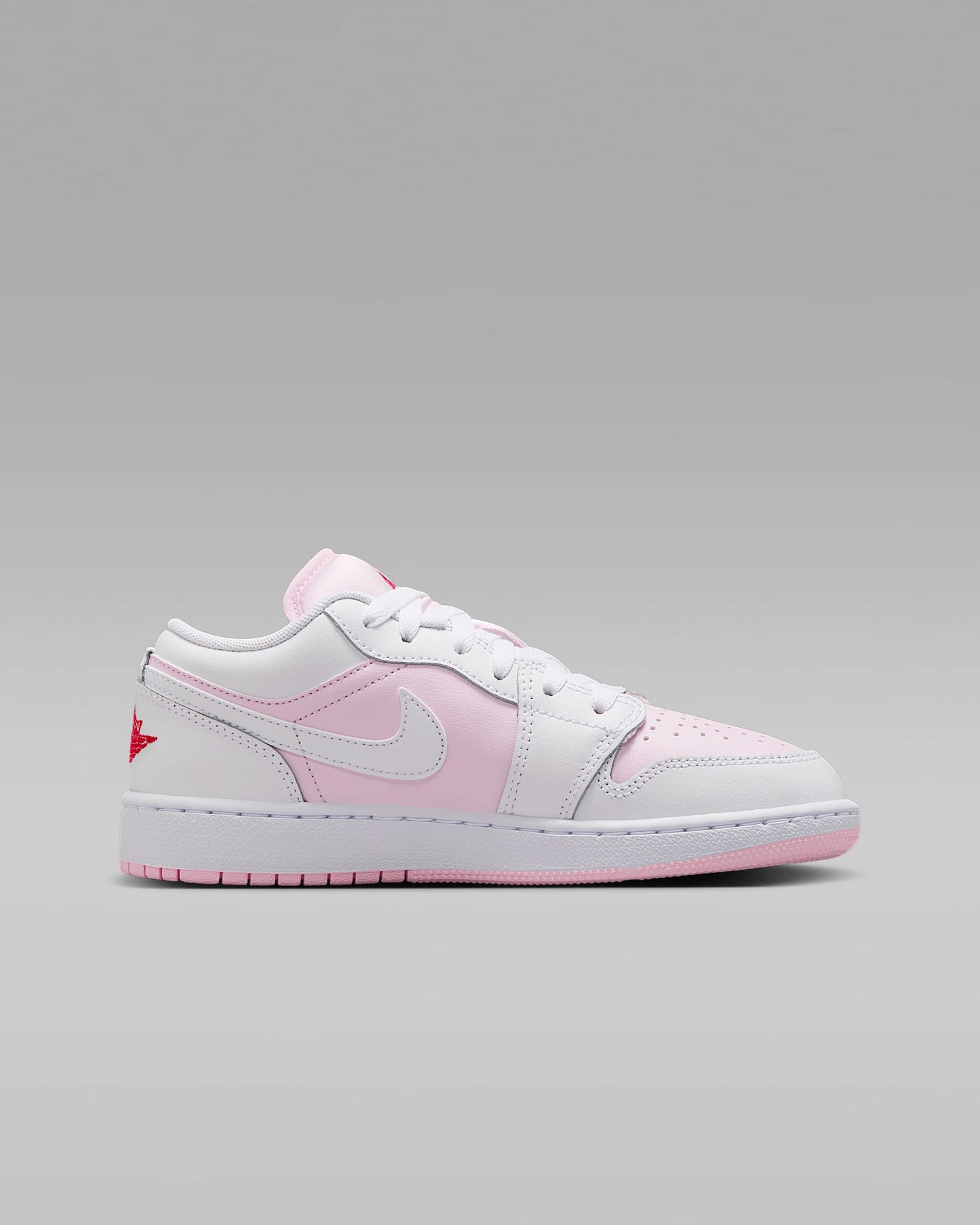 Jordan 1 Low Rosa Schiuma Rosso Fuoco Bianco