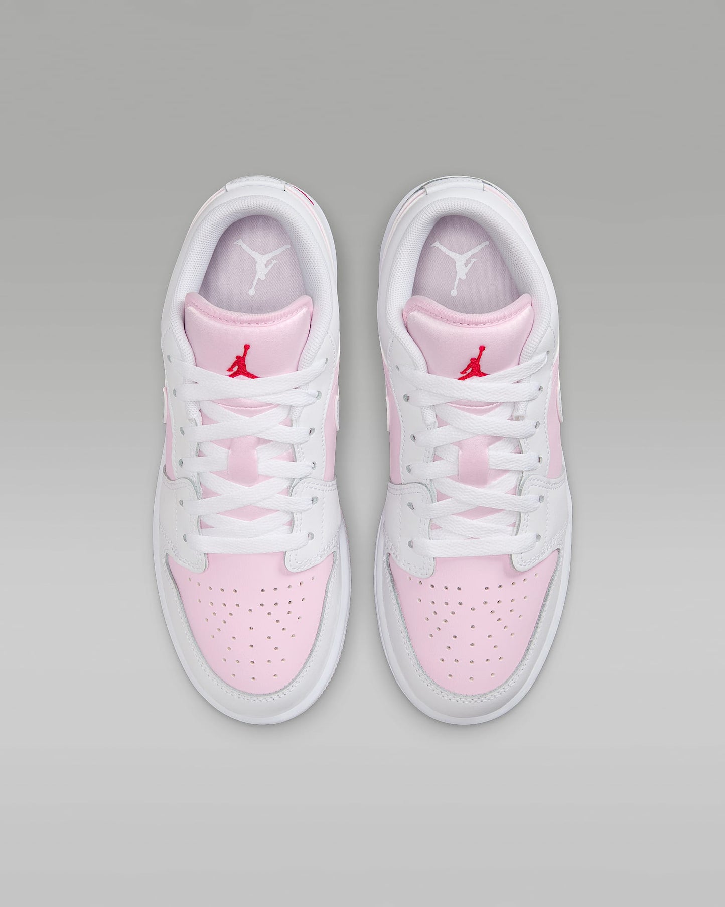 Jordan 1 Low Rosa Schiuma Rosso Fuoco Bianco