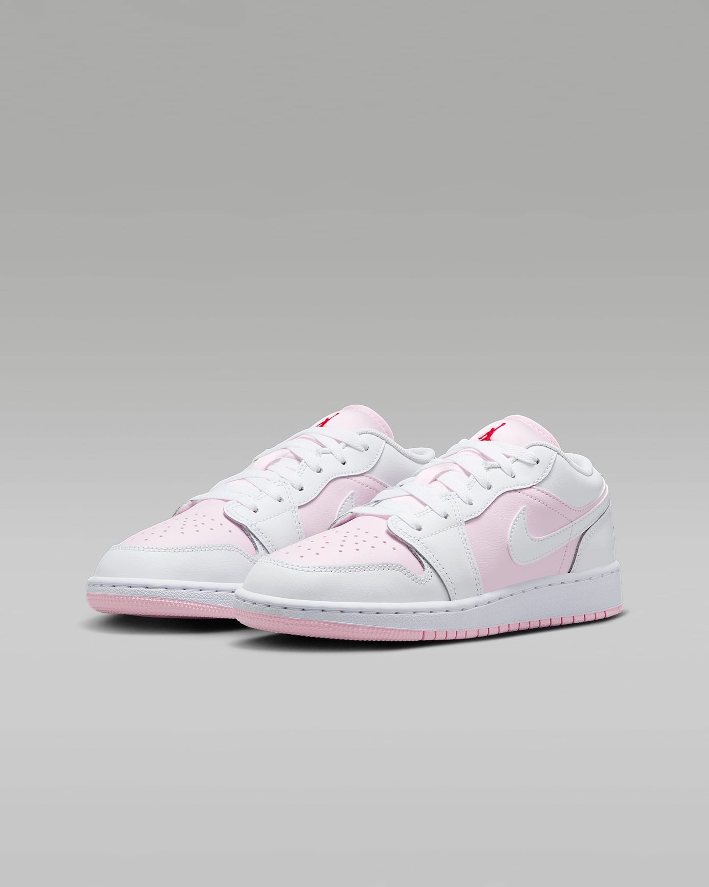 Jordan 1 Low Rosa Schiuma Rosso Fuoco Bianco