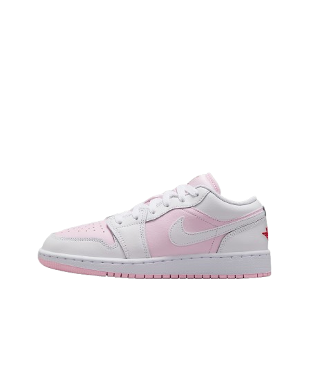 Jordan 1 Low Rosa Schiuma Rosso Fuoco Bianco