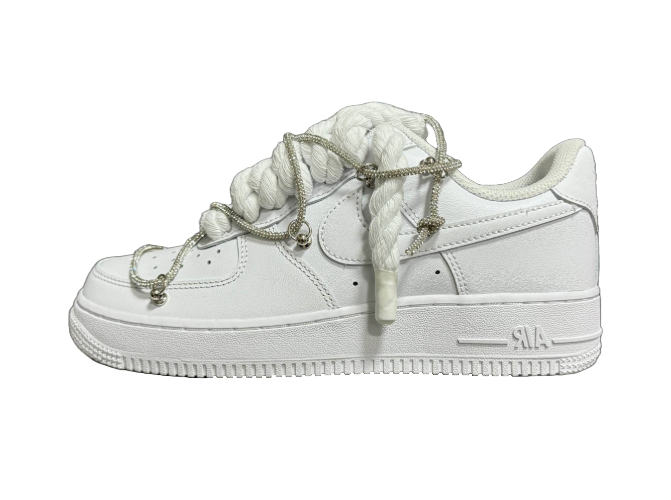 Air Force 1 '07 Lacci in corda bianca 'Corda' mood bianco sporco