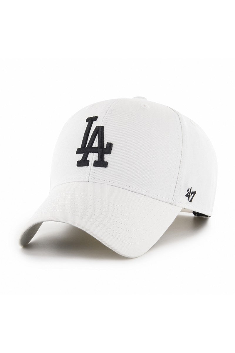 Cappellino Raised Basic '47 Los Angeles Dodgers - bianco