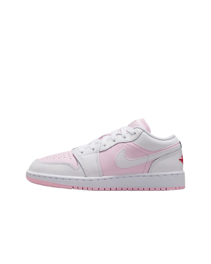 Jordan 1 Low Rosa Schiuma Rosso Fuoco Bianco