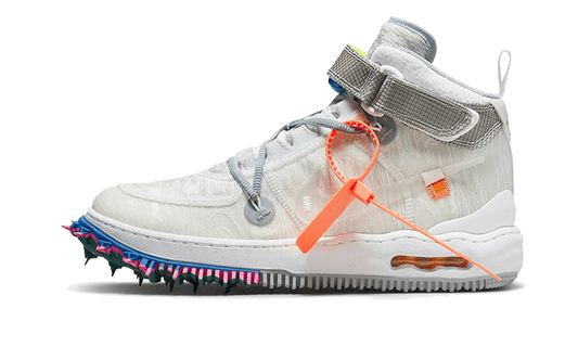 Nike Air Force 1 Mid Bianco Bianco Trasparente