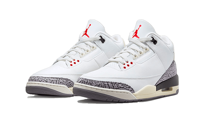Air Jordan 3 Retro Bianco Cement rivisitata