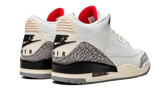 Air Jordan 3 Retro Bianco Cement rivisitata