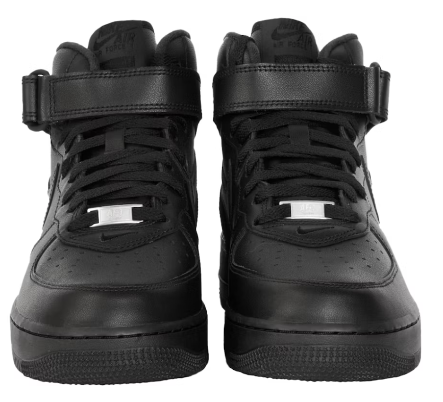 Nike Air Force 1 Mid Supreme Nero