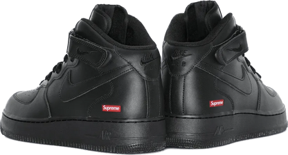 Nike Air Force 1 Mid Supreme Nero