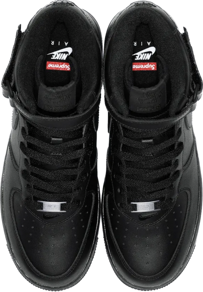 Nike Air Force 1 Mid Supreme Nero