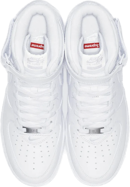 Nike Air Force 1 Mid Supreme Bianco