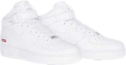 Nike Air Force 1 Mid Supreme Bianco