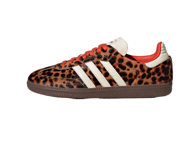Adidas Samba OG 'Preloved Leopardo Rosso'