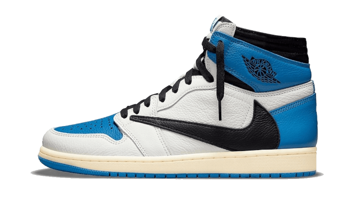 Air Jordan 1 Retro High OG SP Travis Scott Fragment blu militare