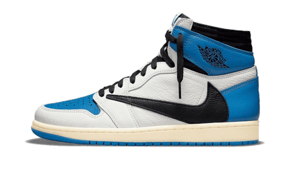Air Jordan 1 Retro High OG SP Travis Scott Fragment blu militare