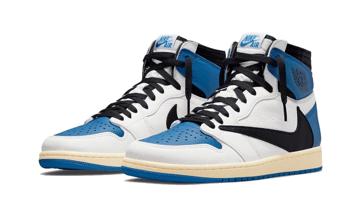 Air Jordan 1 Retro High OG SP Travis Scott Fragment blu militare