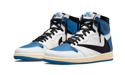 Air Jordan 1 Retro High OG SP Travis Scott Fragment blu militare