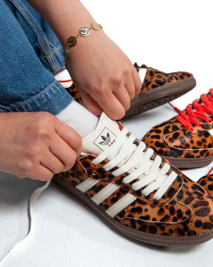 Adidas Samba OG 'Preloved Leopardo Rosso'
