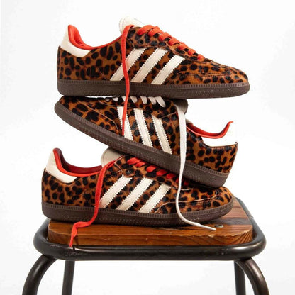 Adidas Samba OG 'Preloved Leopardo Rosso'