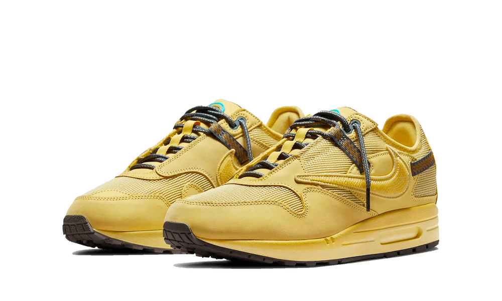 Air Max 1 Travis Scott Cactus Jack Saturno Oro
